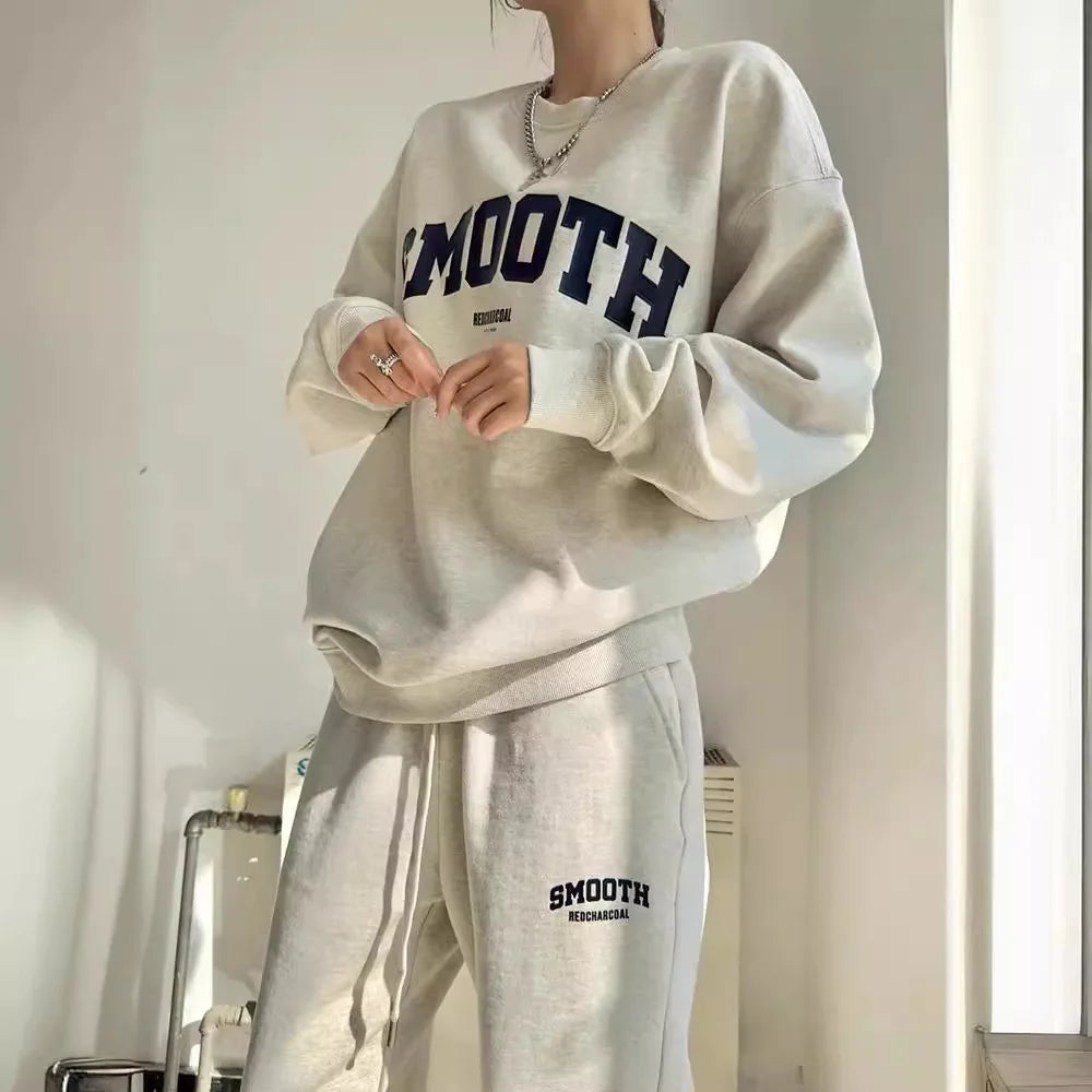 Women's Smooth Streetwear Outfit Set